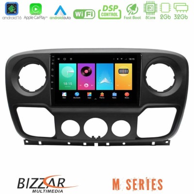 Bizzar M Series 8Core Android16 2+32GB Renault/Nissan/Opel Navigation Multimedia Tablet 10