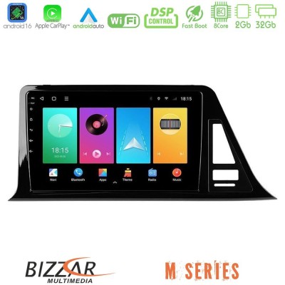 Bizzar M Series 8Core Android16 2+32GB  Toyota CH-R Navigation Multimedia Tablet 9