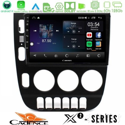 Cadence X2 Series 8Core Android14 6+128GB Mercedes ML Class (W163) 1998-2005 Navigation Multimedia Tablet 9