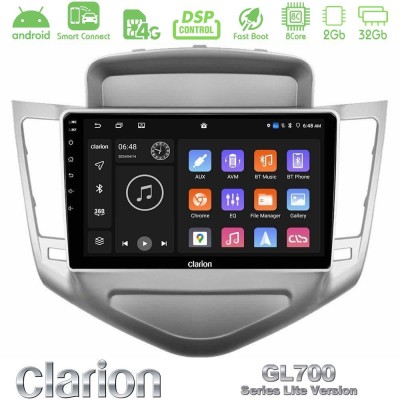 Clarion GL700 Lite Series 8Core Android ClarionOS 2+32GB Chevrolet Cruze 2009-2012 Navigation Multimedia Tablet 9
