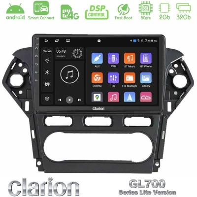 Clarion GL700 Lite Series 8Core Android ClarionOS 2+32GB Ford Mondeo 2011-2014 Navigation Multimedia Tablet 10