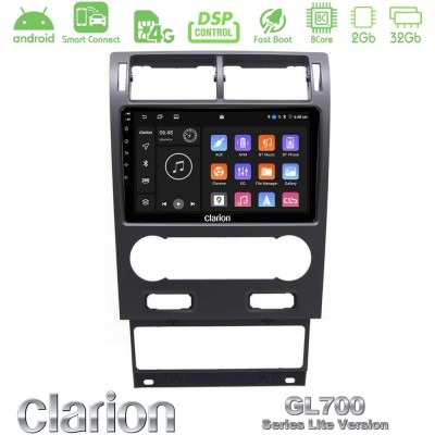 Clarion GL700 Lite Series 8Core Android ClarionOS 2+32GB Ford Mondeo 2004-2007 Navigation Multimedia Tablet 9