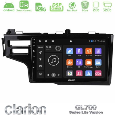 Clarion GL700 Lite Series 8Core Android ClarionOS 2+32GB Honda Jazz 2013-2020 Navigation Multimedia Tablet 9