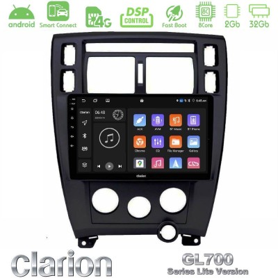 Clarion GL700 Lite Series Hyundai Tucson 2006 – 2013 8Core Android ClarionOS 2+32GB Navigation Multimedia Tablet 10