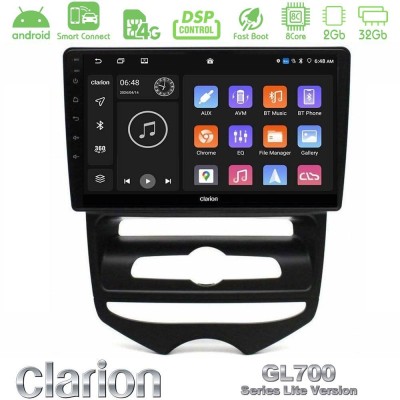 Clarion GL700 Lite Series 8Core Android ClarionOS 2+32GB Hyundai ix20 2010-2020 (MANUAL A/C) Navigation Multimedia Tablet 9