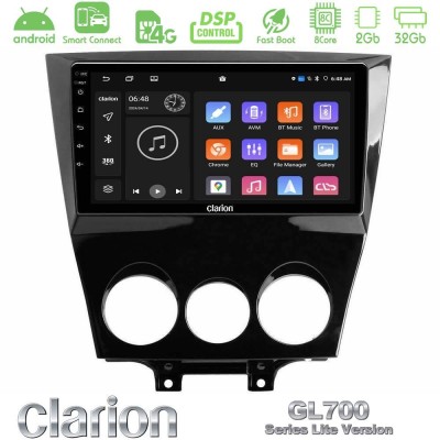 Clarion GL700 Lite Series 8Core Android ClarionOS 2+32GB Mazda RX8 2008-2012 Navigation Multimedia Tablet 9