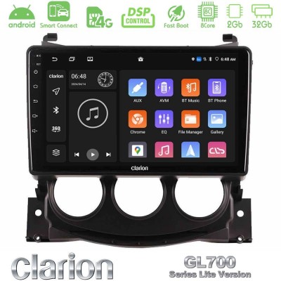 Clarion GL700 Lite Series Nissan 370Z 2009-2013 8Core Android ClarionOS 2+32GB Navigation Multimedia Tablet 9