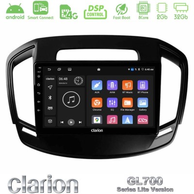 Clarion GL700 Lite Series 8Core Android ClarionOS 2+32GB Opel Insignia 2014-2017 Navigation Multimedia Tablet 9