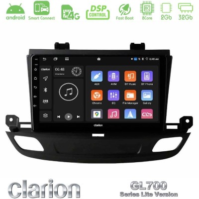 Clarion GL700 Lite Series 8Core Android ClarionOS 2+32GB Opel Insignia 2 2017-2020 Navigation Multimedia Tablet 9