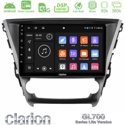 Clarion GL700 Lite Series 8Core Android ClarionOS 2+32GB Toyota Avensis 2015-2018 Navigation Multimedia Tablet 9