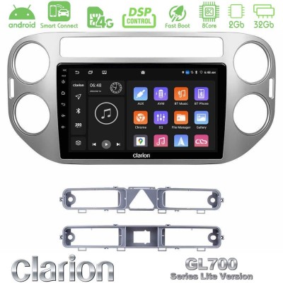Clarion GL700 Lite Series 8Core Android ClarionOS 2+32GB VW Tiguan Navigation Multimedia Tablet 9
