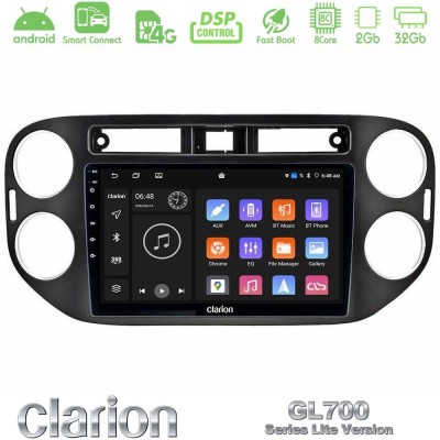 Clarion GL700 Lite Series 8Core Android ClarionOS 2+32GB VW Tiguan Navigation Multimedia Tablet 9