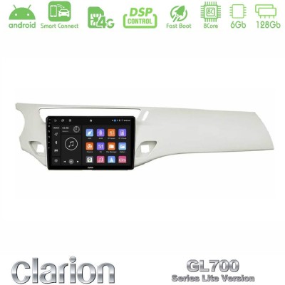 Clarion GL700 Lite Series 8Core Android ClarionOS 6+128GB Citroen C3 2009-2016 Navigation Multimedia Tablet 9