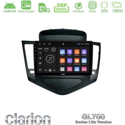 Clarion GL700 Lite Series 8Core Android ClarionOS 6+128GB Chevrolet Cruze 2009-2012 Navigation Multimedia Tablet 9