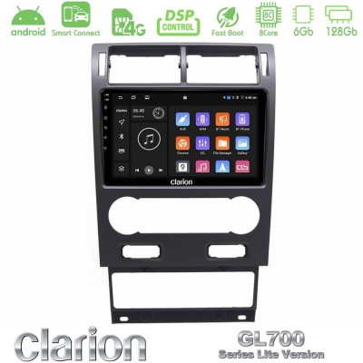 Clarion GL700 Lite Series 8Core Android ClarionOS 6+128GB Ford Mondeo 2004-2007 Navigation Multimedia Tablet 9