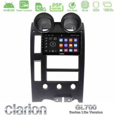 Clarion GL700 Lite Series Hummer H2 2002-2007 8Core Android ClarionOS 6+128GB Navigation Multimedia Tablet 9