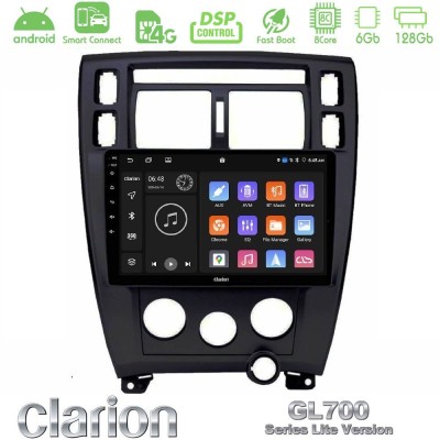 Clarion GL700 Lite Series Hyundai Tucson 2006 – 2013 8Core Android ClarionOS 6+128GB Navigation Multimedia Tablet 10