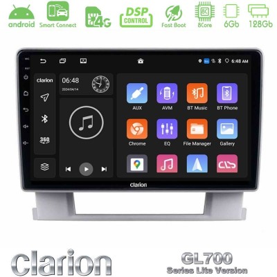Clarion GL700 Lite Series 8Core Android ClarionOS 6+128GB Opel Astra J 2010-2014 Navigation Multimedia Tablet 9