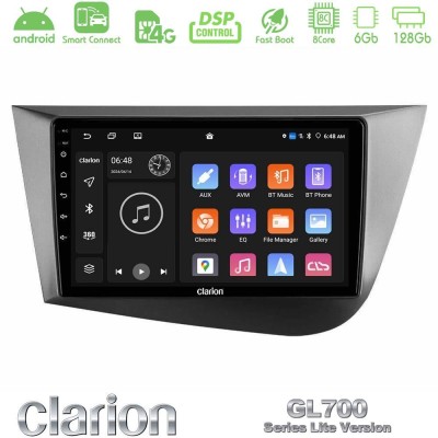 Clarion GL700 Lite Series 8Core Android ClarionOS 6+128GB Seat Leon Navigation Multimedia Tablet 9