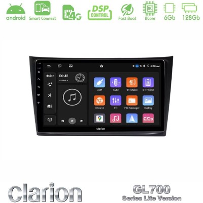 Clarion GL700 Lite Series Volvo XC90 2006-2014 8Core Android ClarionOS 6+128GB Navigation Multimedia Tablet 10