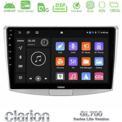 Clarion GL700 Lite Series 8Core Android ClarionOS 6+128GB VW Passat Navigation Multimedia Tablet 10
