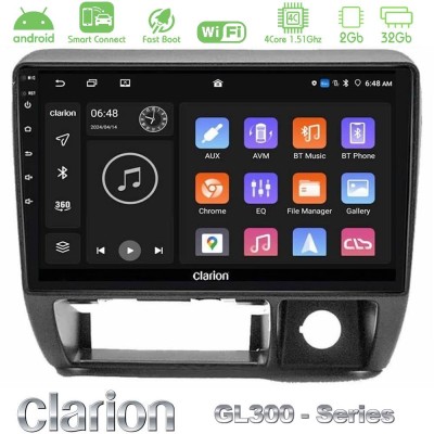 Clarion GL300 Series 4Core Android ClarionOS 2+32GB Suzuki Jimny 1998-2005 Navigation Multimedia Tablet 9