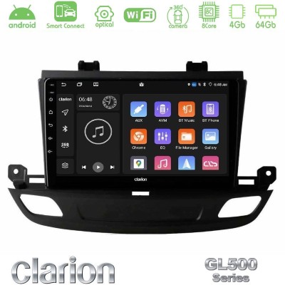 Clarion GL500 Series 8Core Android ClarionOS 4+64GB  Opel Insignia 2 2017-2020 Navigation Multimedia Tablet 9