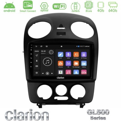 Clarion GL500 Series 8Core Android ClarionOS 4+64GB  VW Beetle Navigation Multimedia Tablet 9