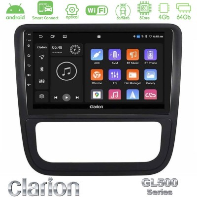 Clarion GL500 Series 8Core Android ClarionOS 4+64GB  VW Scirocco 2008-2014 Navigation Multimedia Tablet 9