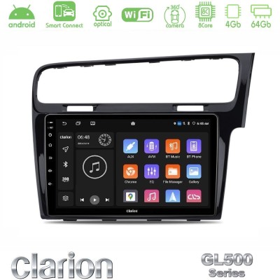 Clarion GL500 Series 8Core Android ClarionOS 4+64GB  VW GOLF 7 RHD Navigation Multimedia Tablet 10