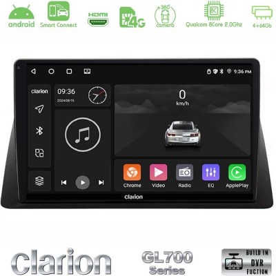 Clarion GL700 QUALCOMM Series Honda WR-V 2024-> 8Core Android ClarionOS 4+64GB Navigation Multimedia Tablet 10