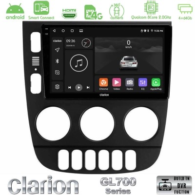 Clarion GL700 QUALCOMM Series 8Core Android ClarionOS 4+64GB Mercedes ML Class 1998-2005 Navigation Multimedia Tablet 9