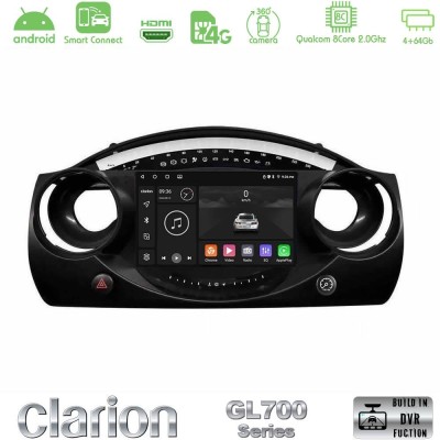 Clarion GL700 QUALCOMM Series 8Core Android ClarionOS 4+64GB Mini Cooper R50 Navigation Multimedia Tablet 9