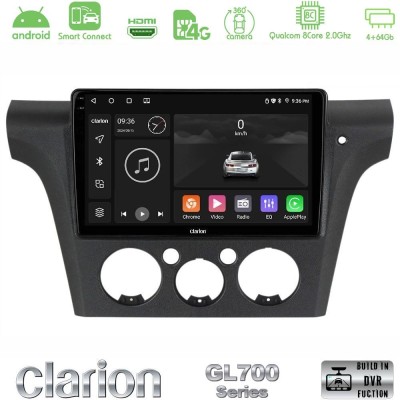Clarion GL700 QUALCOMM Series 8Core Android ClarionOS 4+64GB Mitsubishi Outlander 2002 – 2007 Navigation Multimedia Tablet 10