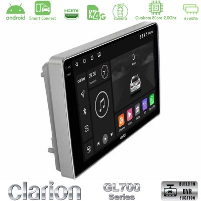Clarion GL700 QUALCOMM Series 8Core Android ClarionOS 4+64GB Opel Astra/Corsa/Antara/Zafira Navigation Multimedia Tablet 9