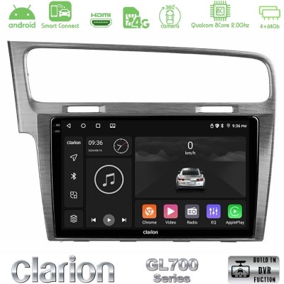 Clarion GL700 QUALCOMM Series 8Core Android ClarionOS 4+64GB VW GOLF 7 Navigation Multimedia Tablet 10