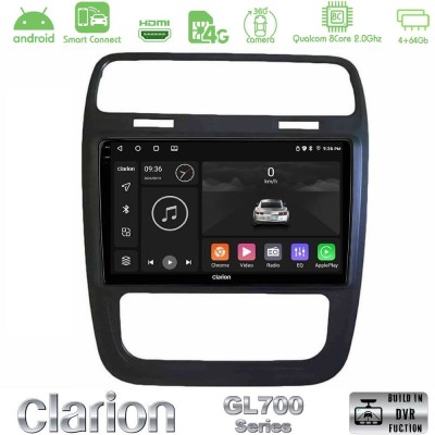 Clarion GL700 QUALCOMM Series 8Core Android ClarionOS 4+64GB VW Scirocco 2014 – 2017 Navigation Multimedia Tablet 9