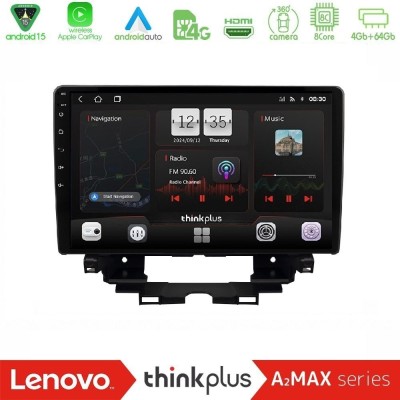 Lenovo Thinkplus A2MAX Series 8Core Android15 4+64GB  Renault Kangoo / Nissan Townstar 2022-> Navigation Multimedia Tablet 10