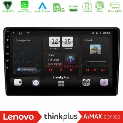 Lenovo Thinkplus A2MAX Series 8Core Android15 4+64GB Dacia / Renault Navigation Multimedia Tablet 9