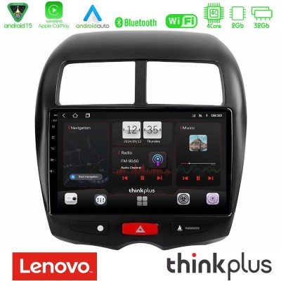 Lenovo Thinkplus Series 4Core Android15 2+32GB  Mitsubishi ASX Navigation Multimedia Tablet 10