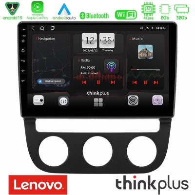 Lenovo Thinkplus Series 4Core Android15 2+32GB  VW Jetta Navigation Multimedia Tablet 10