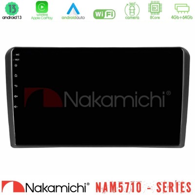 Nakamichi NAM5710 Series 8Core Android13 4+64GB  Audi A3 8P Navigation Multimedia Tablet 9