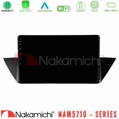 Nakamichi NAM5710 Series 8Core Android13 4+64GB  BMW Χ1 E84 Navigation Multimedia Tablet 10