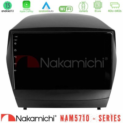 Nakamichi NAM5710 Series 8Core Android13 4+64GB  Hyundai IX35 Auto A/C Navigation Multimedia Tablet 9