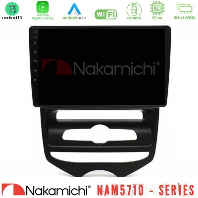 Nakamichi NAM5710 Series 8Core Android13 4+64GB Hyundai ix20 2010-2020 (MANUAL A/C) Navigation Multimedia Tablet 9