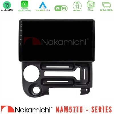 Nakamichi NAM5710 Series 8Core Android13 4+64GB Hyundai Atos 1997 – 2010 Navigation Multimedia Tablet 9