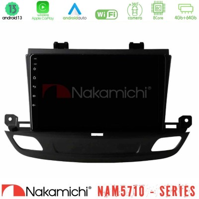 Nakamichi NAM5710 Series 8Core Android13 4+64GB  Opel Insignia 2 2017-2020 Navigation Multimedia Tablet 9
