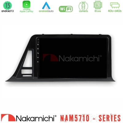 Nakamichi NAM5710 Series 8Core Android13 4+64GB  Toyota CH-R RHD Navigation Multimedia Tablet 9