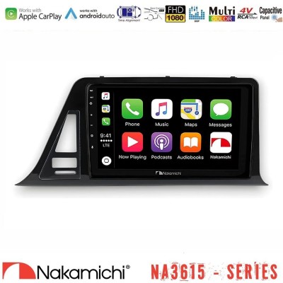 Nakamichi NA3615 Series Με Wireless Carplay & Android Auto  Toyota CH-R RHD Media Station Tablet 9