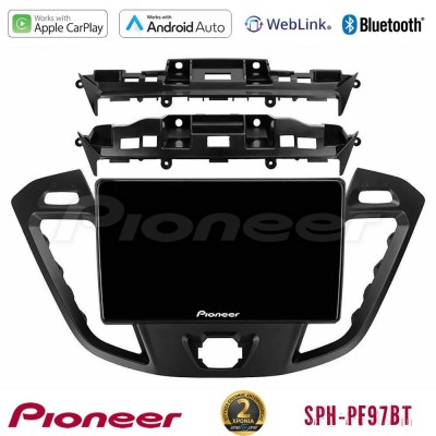 Pioneer SPH-PF97BT Series    Ford Transit Custom/Tourneo Custom Multimedia Station 9